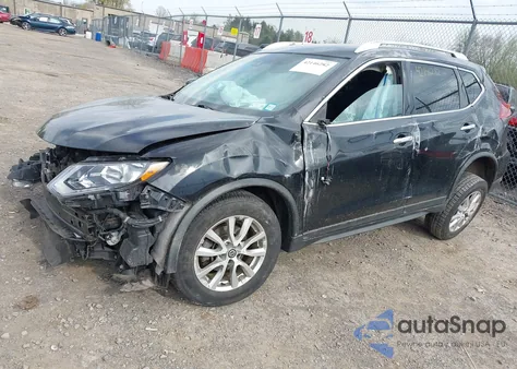 2019 Nissan Rogue Sv from USA, damaged, VIN KNMAT2MT3KP512549